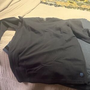 Dark grey & Blue Long Sleeve Shirt light weight medium                 Both (2)